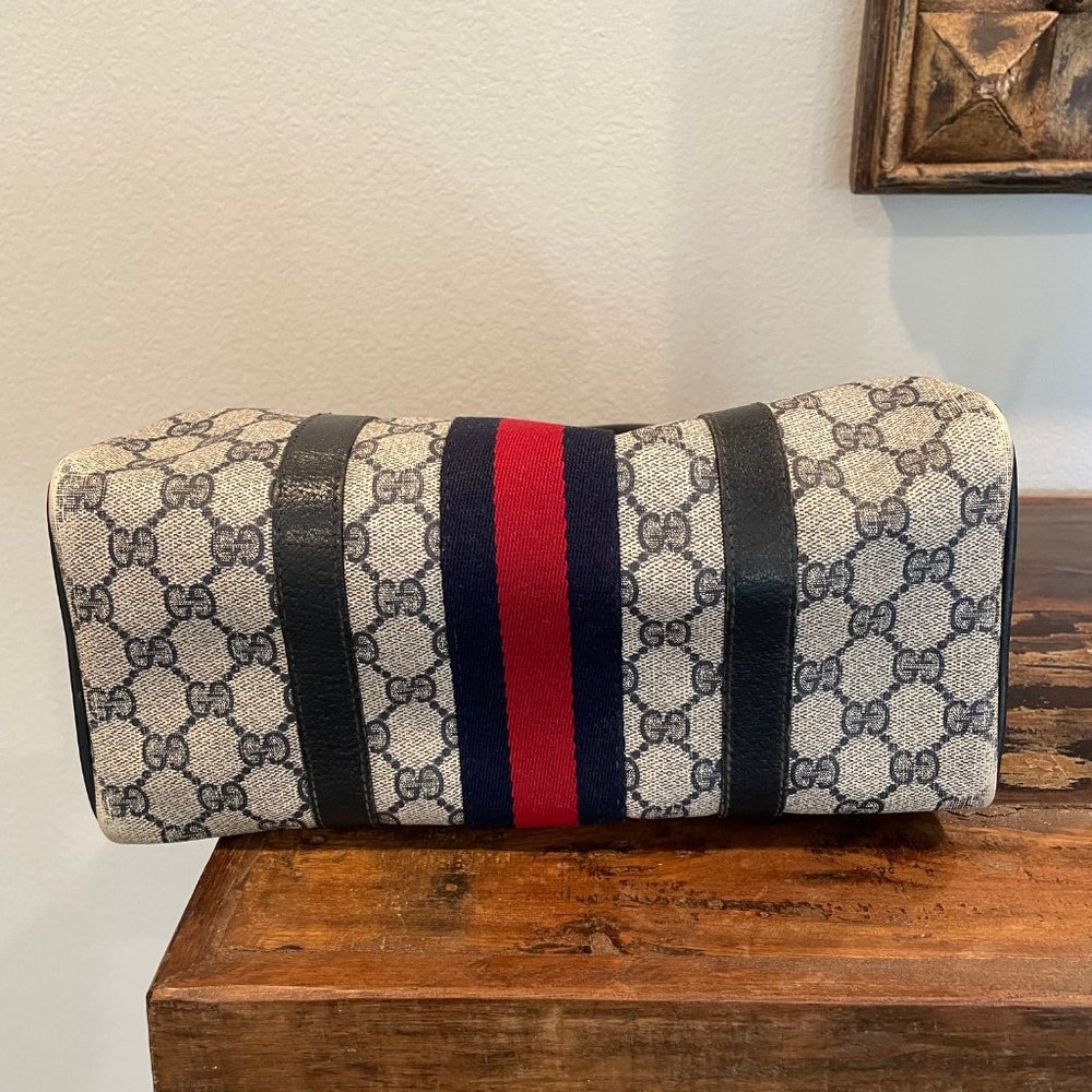 Gucci Vintage Doctors Bag - Navy - Picture 3 of 7